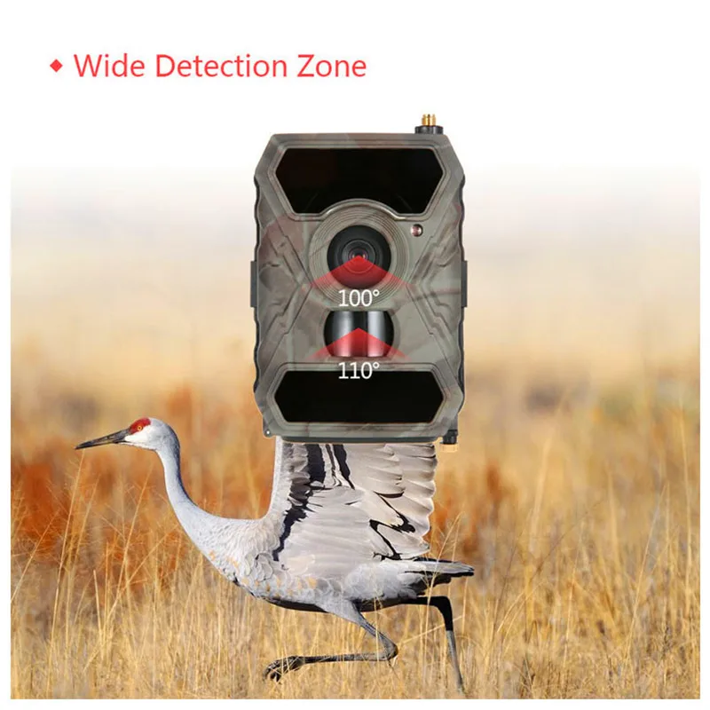 Willfine 3.0CG 3G Trail камеры SMTP дикой природы Скаутинг камера охотничья с приложением