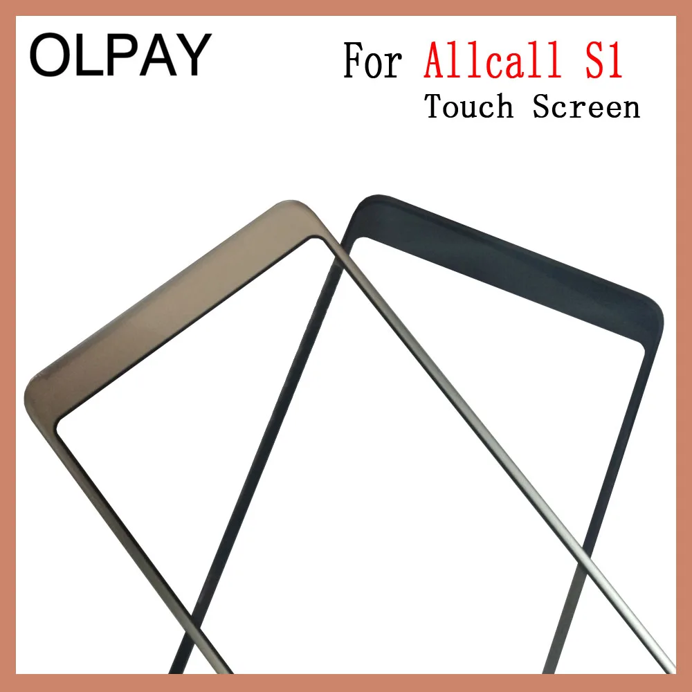 OLPAY 5,5 дюймов Новинка для Allcall S1 сенсорный экран дигитайзер панель передняя внешняя стеклянная линза сенсор Бесплатный клей+ салфетки