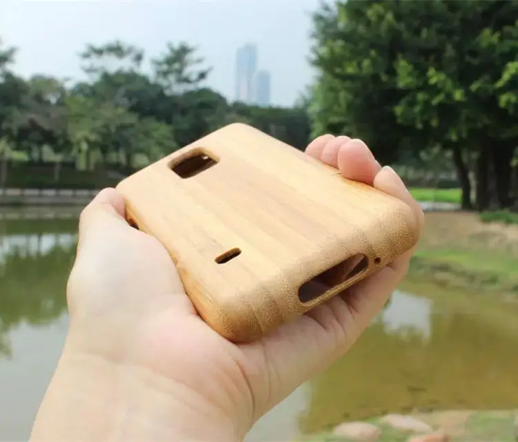 Real Natural Wood Bamboo Phone Case for Samsung Galaxy S5 mini Removable Back Cover Free Shipping |
