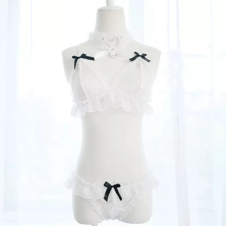 Сексуальное женское нижнее белье комплект из 2 предметов бюстгальтер и трусики