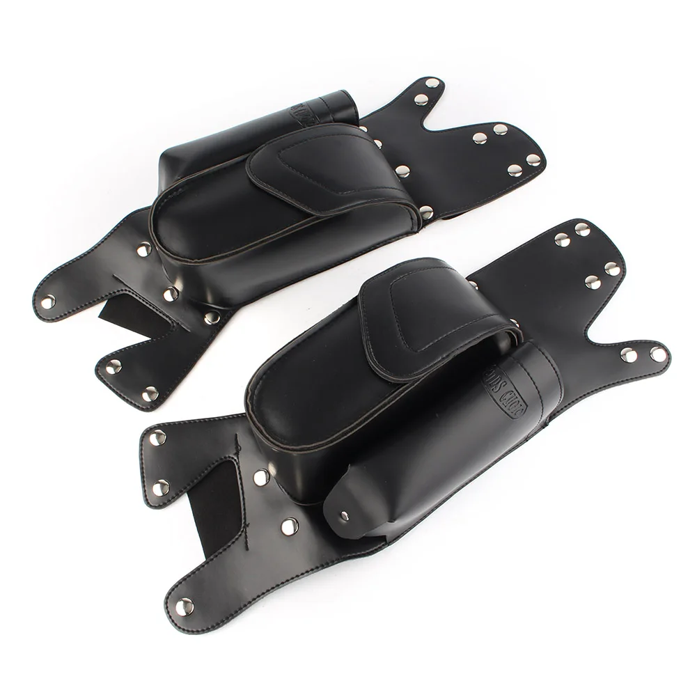 2 шт Мотоцикл правый и левый седла Защитная сумка для Harley с краш-БАРС Road King/Electra Glide/Road Glides