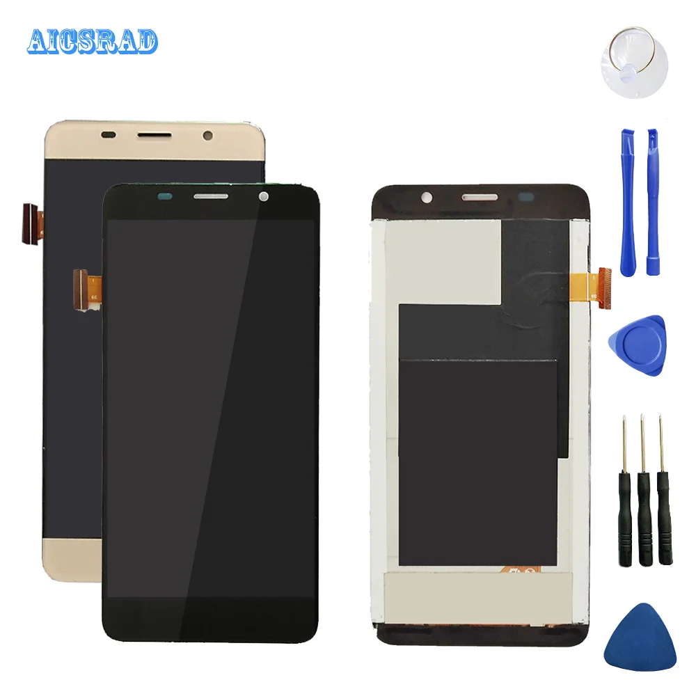 AICSRAD оригинал для Leagoo M5 край ЖК дисплей Дисплей + Сенсорный экран дигитайзер в