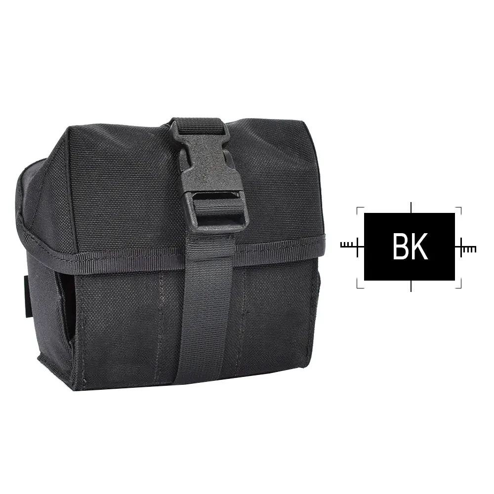 EMERSONGEAR шесть пакет граната модель чехол тактический Molle граната мешок для 40 мм страйкбол военная EM8509 - Цвет: BK
