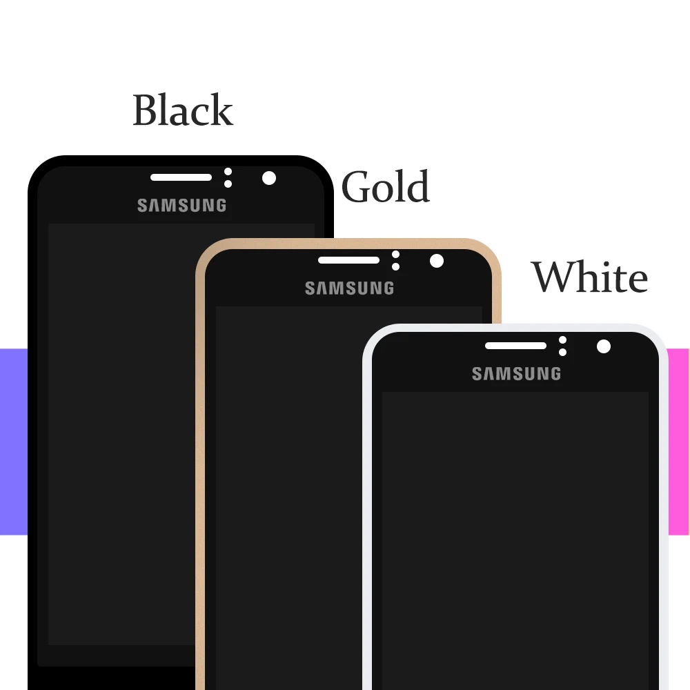 Sinmaytai тест для samsung Galaxy J120 J120F Дисплей lcd сенсорный экран дигитайзер в сборе для samsung J120H J120M lcd s