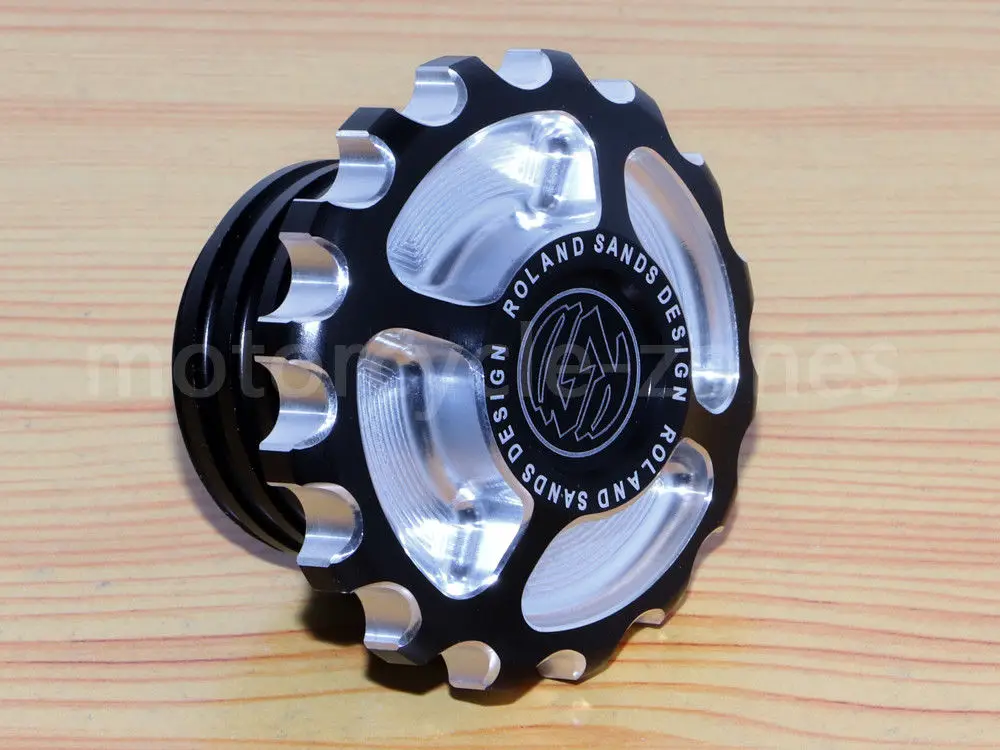 Black Chrome Fuel Gas Cap Reservoir Cover For Harley Road king Tank Sportster Heritage Softail Dyna Model 1982 - Up | Автомобили и