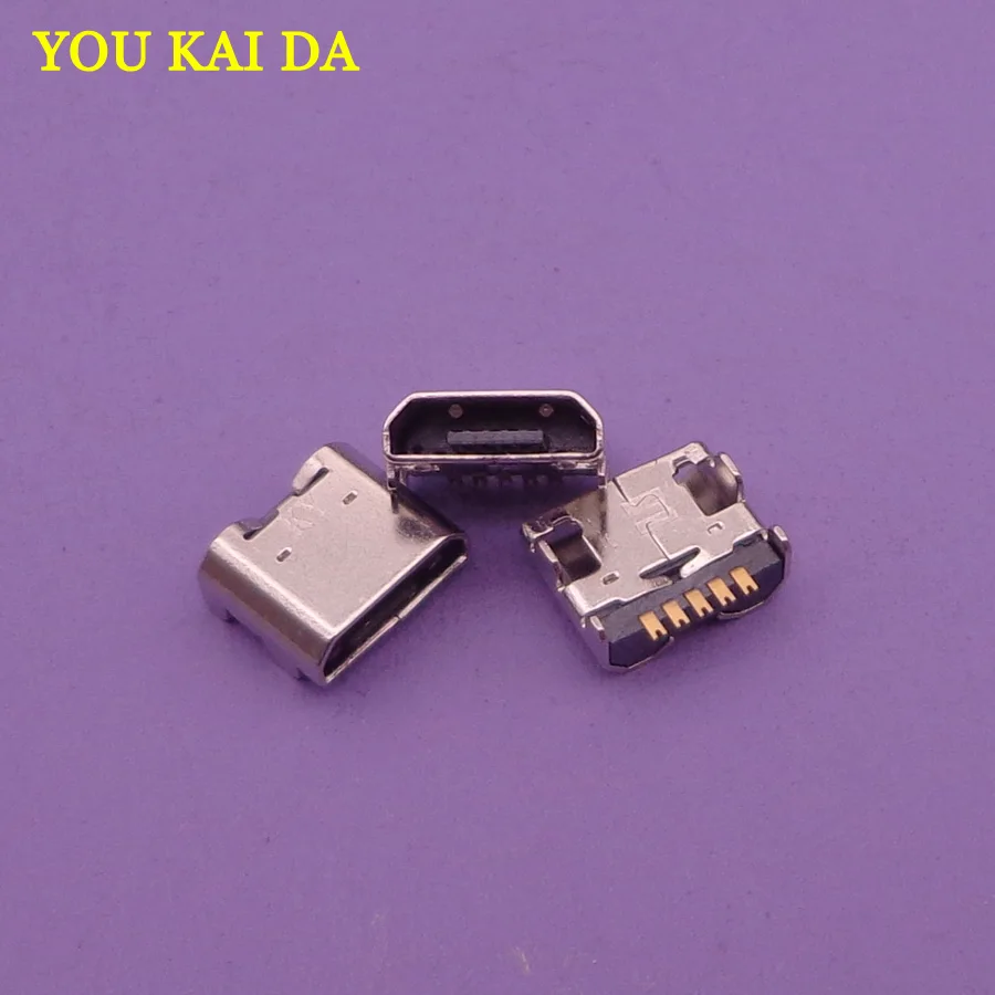 

100pcs Dock Connector Charging Port Mini Micro USB connector Jack socket For LG Intuition VS950 V700 V410 V400 V500 V507 V510