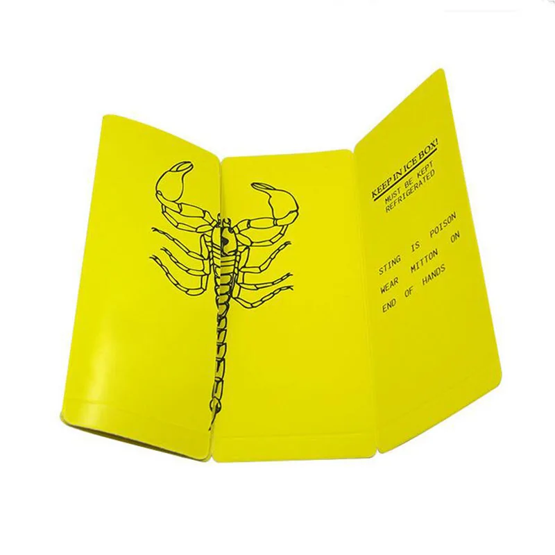 

Dried Scorpion Surprise Magic Tricks Rattling Scorpion Greetings Card Magia Close Up Party Gimmick Props Shock Funny