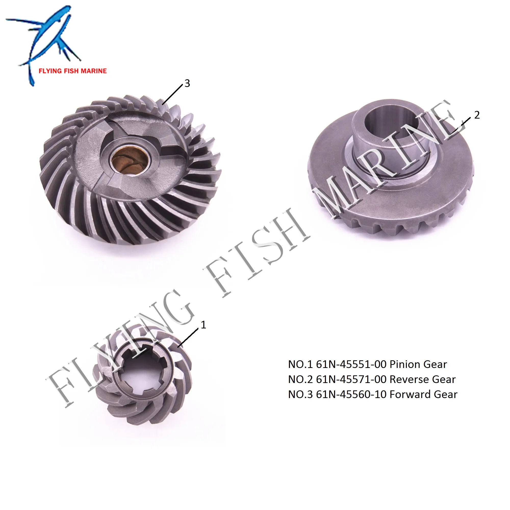 Лодочный мотор 61N 45551 00 Pinion & 45571 Reverse 45560 10 передний редуктор для Yamaha F25 E25B E30H 25B 30H|boat