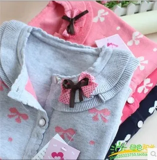 Новинка весна-осень лидер продаж милые свитера с длинным рукавом для девочек