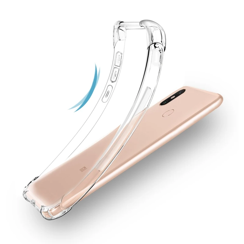 Прозрачный мягкий Pocophone F1 MiA2 Note6 Note5 MiA1 чехол для XiaoMi RedMi Note 6 Pro 5 5A 6A плюс Mi8 Mi 8 SE A1 A2