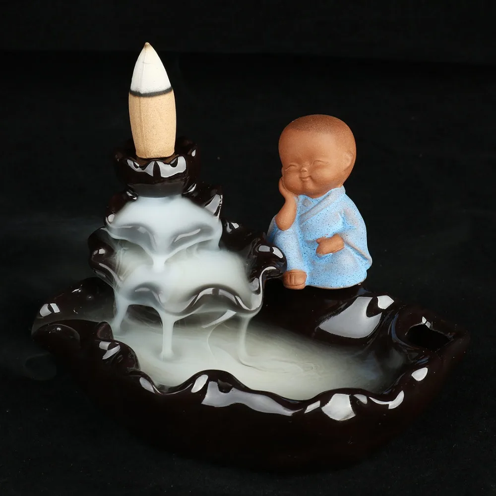 

Backflow Incense Burner Creative Home Decor Smoke Waterfall Incense Censer Use In Home Office Teahouse Handicraft Incense Holder