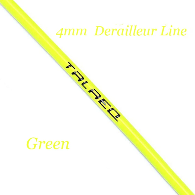 Green 4mm Shift Line 3 метра, для шоссейного велосипеда, рычаг переключения передач, провод для велосипеда, корпус тормоза/корпус переключения передач, велосипедный переключатель, линейная трубка, велосипедные аксессуары - Цвет: Green 4mm Shift Line