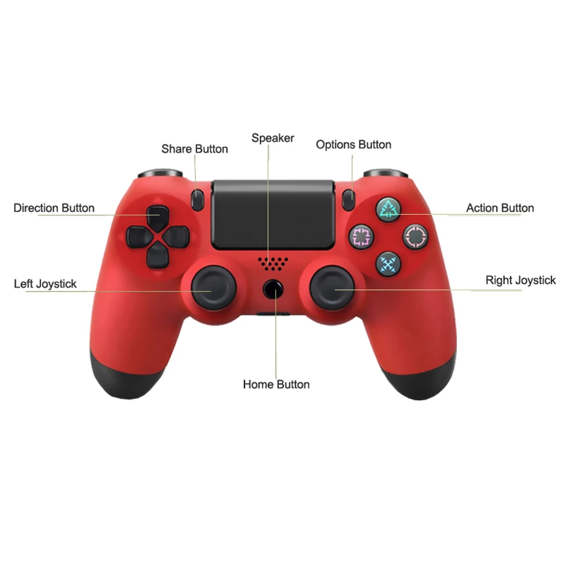 Powtree 5 цветов Bluetooth контроллер для SONY PS4 Геймпад для игровой станции 4 джойстика Беспроводная консоль для Dualshock контроллер