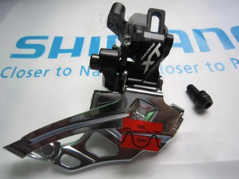 Shimano Deore XT FD-M786 20 speed Down-Swing прямое Крепление переднего переключателя 2x10 M786 XT FD-M781D 30 speed FD-M781