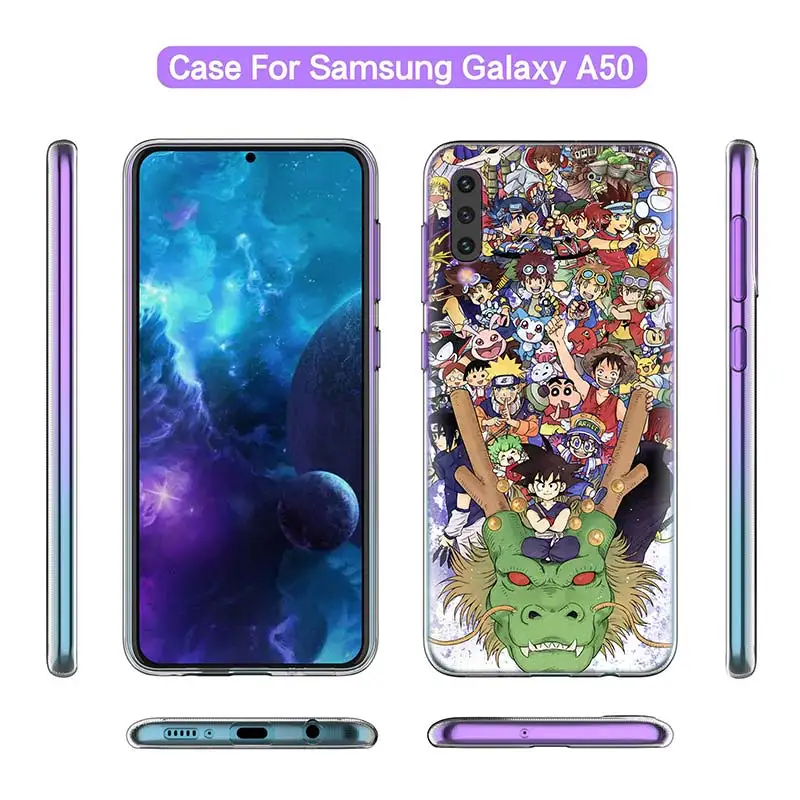 Одна деталь аниме чехол для samsung A50 A70 A20e A60 A40 A30 A20 A10 M30 M20 M10 A7 A9 силиконовый чехол Fundas Capa чехол для телефона Coque