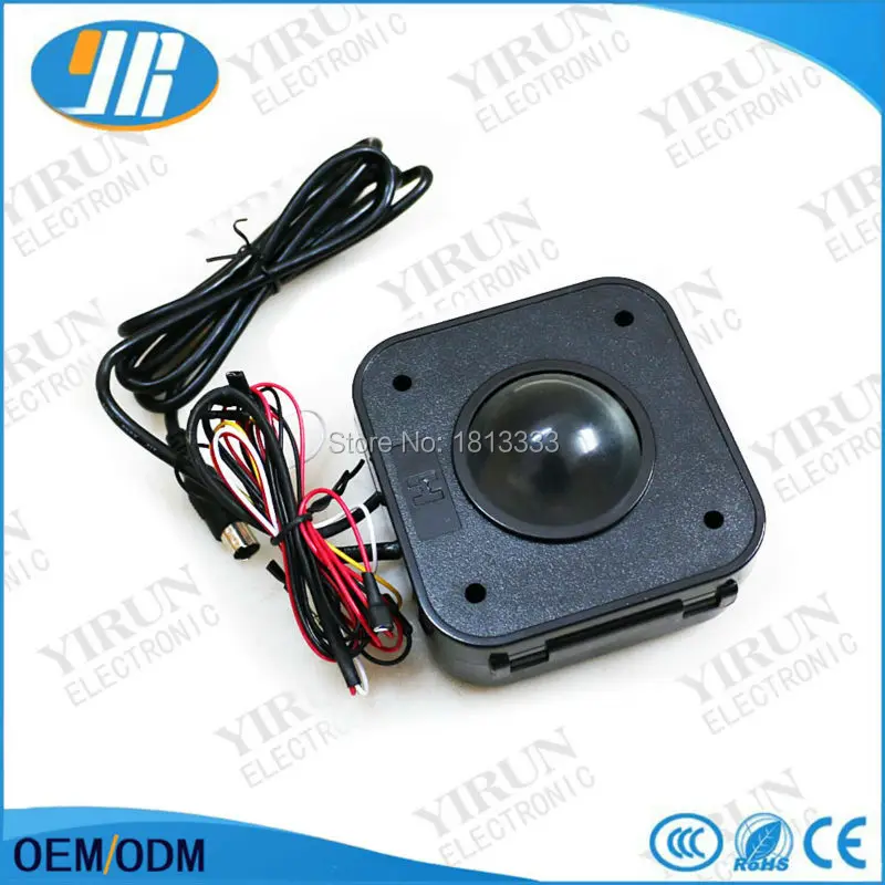 Аркадная игра 4 5 см горит светодиодный Trackball мыши PS/2 разъем PCB для аркадная