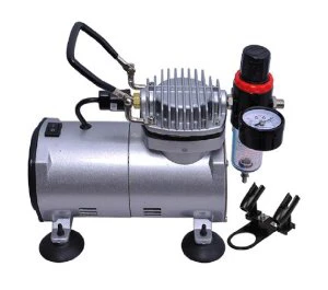 Супер Аэрограф Твин (2) распылитель для торта мини-Аэрограф Комплект с воздушным