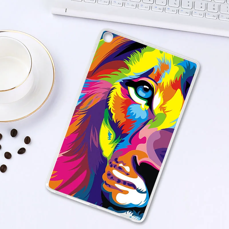H064 Чехол с рисунком для samsung galaxy Tab A 10,1 SM-T510 T515 чехол для планшета s ультра тонкая Мягкая силиконовая задняя накладка из ТПУ чехол для планшета бампер - Цвет: H064