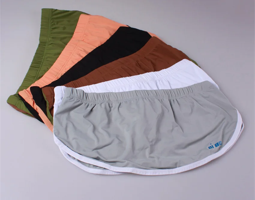 Мужские боксеры нижнее белье одежда для отдыха сексуальное с карманом Jock внутри