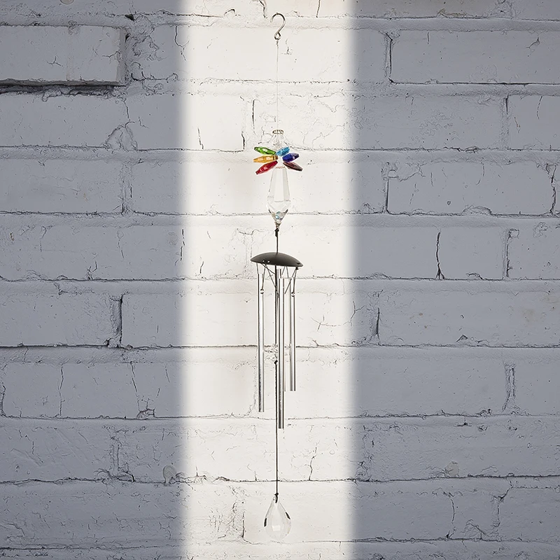 H &amp D Хрустальный Ангел-хранитель ветряные колокольчики мемориальные подарки