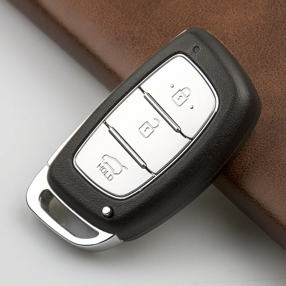 OkeyTech 433 МГц PCF7945 чип 3 Кнопка флип складной автомобиль Smart вставьте лезвие