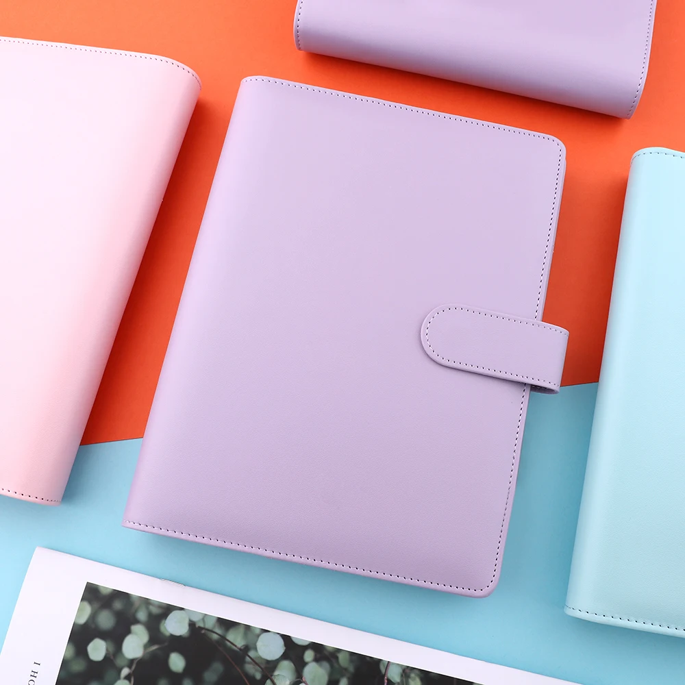 Macarons PU Binder A5 A6 Записная книжка Дневник Расписание Книга Планировщик дневник