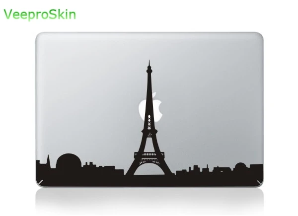 Ноутбук Стикеры для Macbook Pro Air retina 11 12 13 15 15,6 дюймов Mac кожного покрова hp тетрадь Stciker - Цвет: MB black-Part E (15)
