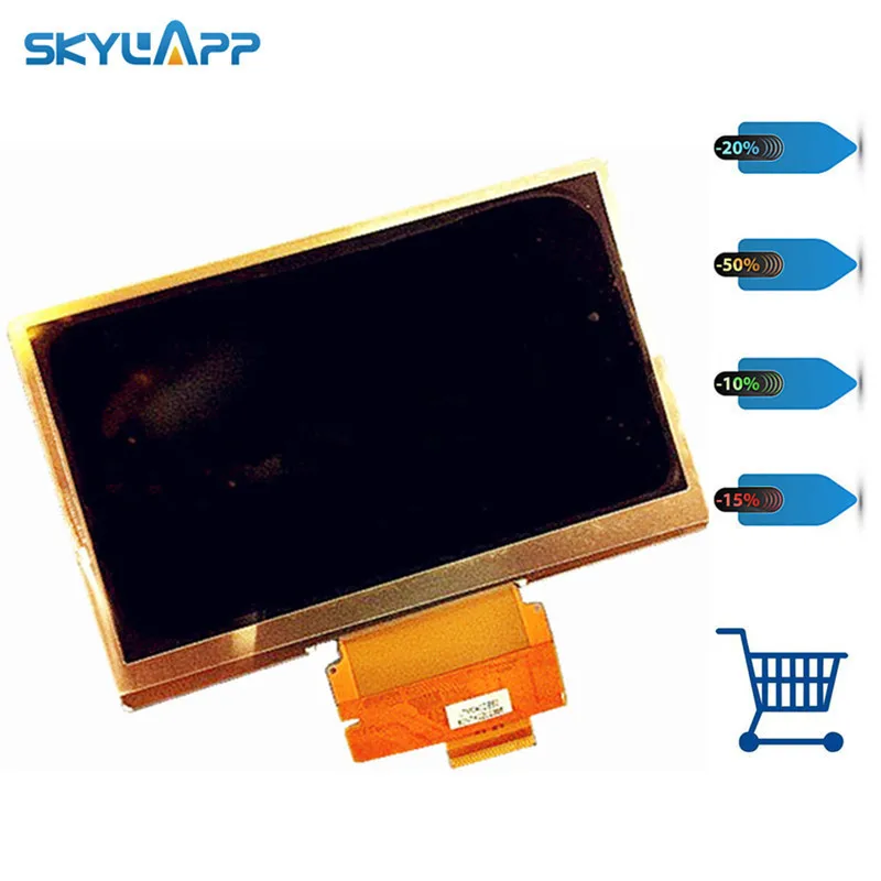 Skylarpu 4 дюйма для LTM040DE50 ЖК-экран GPS дисплей экран панели(без касания
