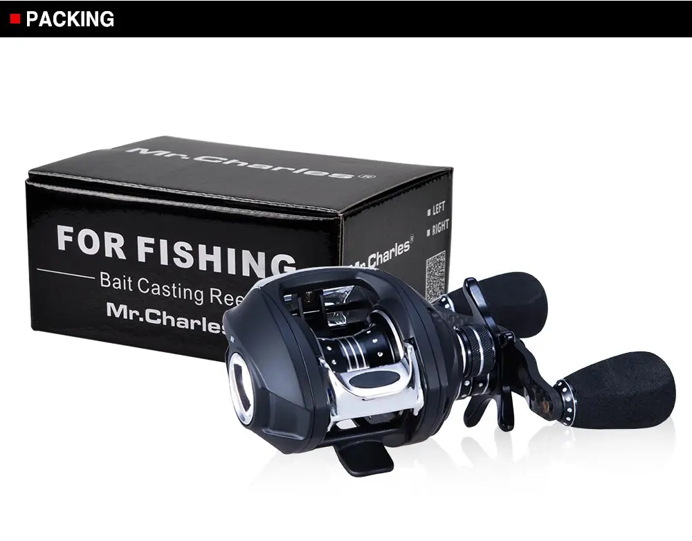 MrCharles 13BB+ 1RB NMB 6,5: 1 Cyclone1505/1510 приманка литье подшипник рыболовной катушки baitcasing катушки