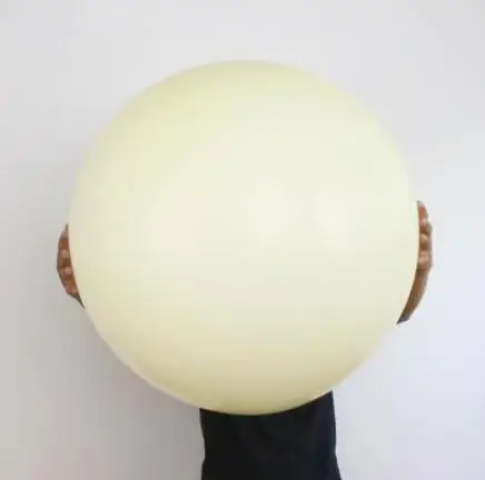 macaron yellow 1 шт., большие размеры 36 дюймов, воздушный шар макарон, большие уплотненные латексные гигантские шары, свадебный душ, свадебное украшение детской вечеринки на день рождения - Цвет: macaron yellow
