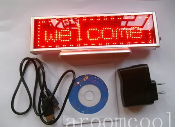 16x64 дисплей программируемый светодиодный прокрутка сообщений имя значка