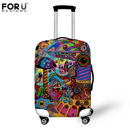 10L FORUDESIGNS/ Чемодан Защитная крышка для 18/20/22/24/26/28/30 дюймов чемодан Водонепроницаемый дождевик эластичные туристические - Цвет: 10L