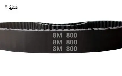 

free shipping 800 HTD 8M 15 Timing belt length 800mm width 15mm pitch 8mm teeth 100 Rubber HTD8M STD S8M Timing belts