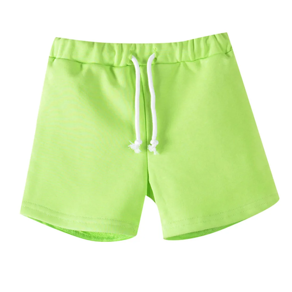 Однотонный Хлопок для мальчиков и шорты летние От 1 до 6 лет Одежда 2019 Vogue