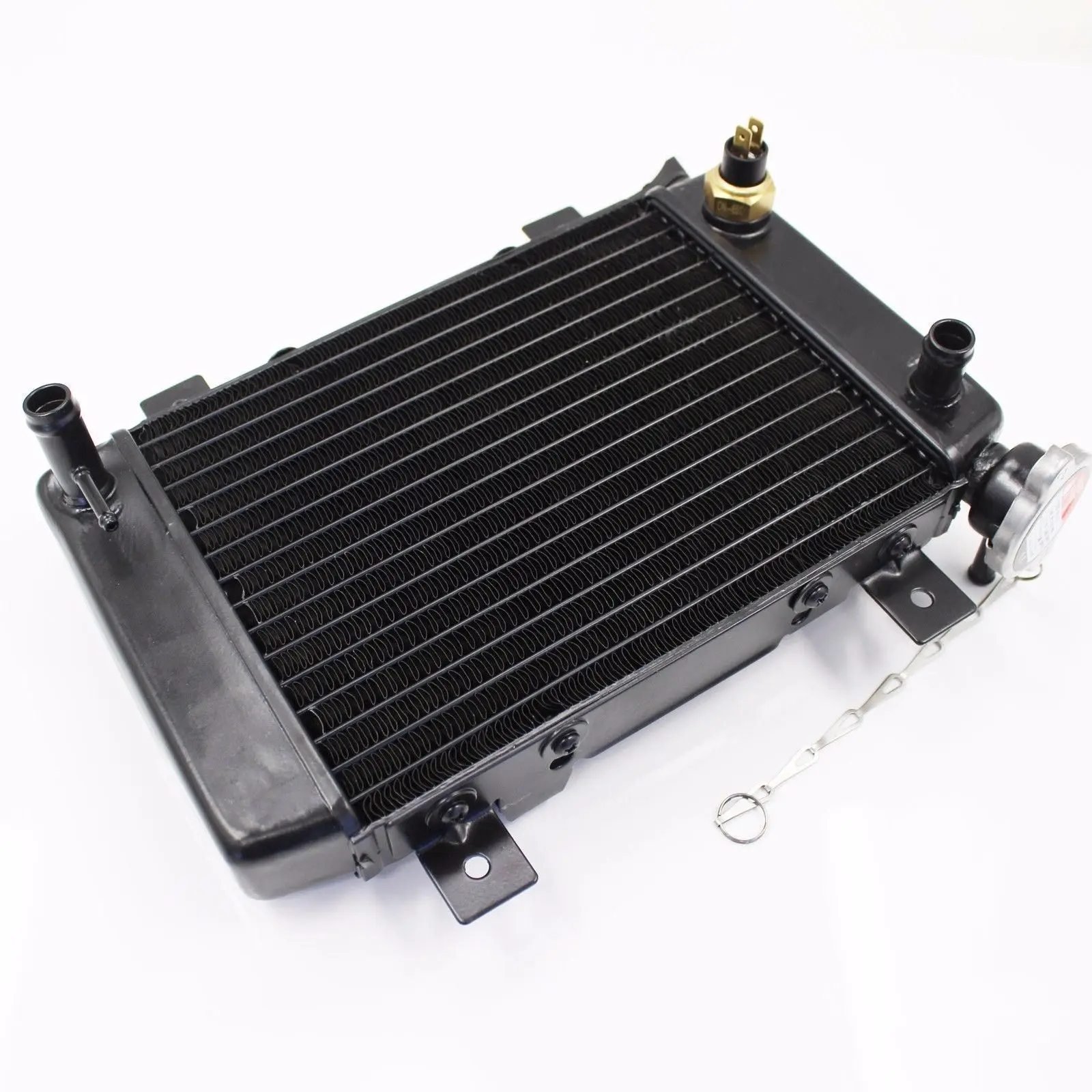 270 мм водяного охлаждения радиатора боксе Racing Quad для 250cc Байк ATV багги|Выхлопные