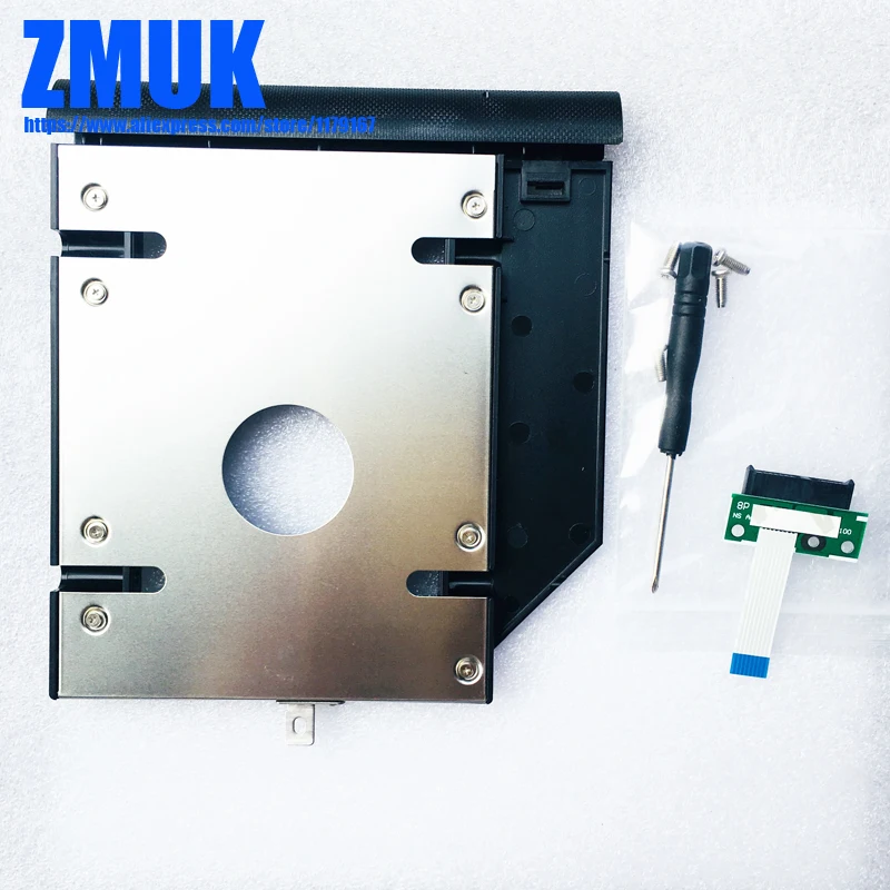 Абсолютно SSD HDD адаптер Caddy w/ODD комплект платы для lenovo Ideapad 100-15IBD ноутбука, P/N NS-A681 5C50K25457