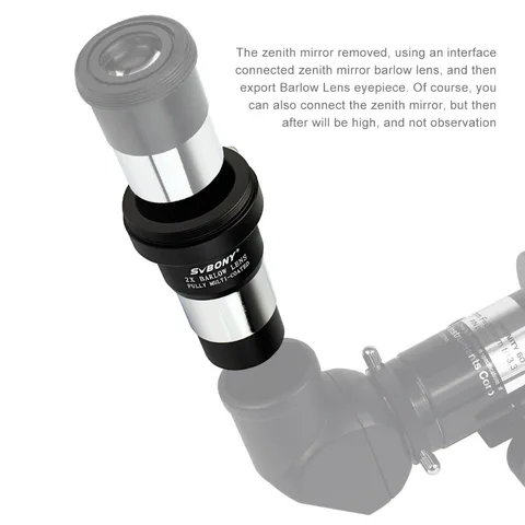 SVBONY Линза Барлоу 2X 1,25 дюйма