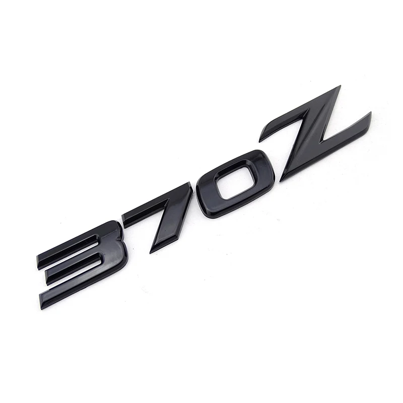 1 Набор(5x) черный 3D 370 Z символ кузова автомобиля Передняя Задняя сторона эмблема наклейки для 370Z Fairlady Z Z34