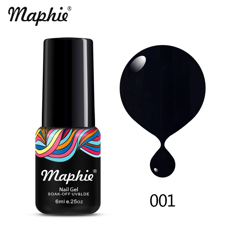 001 Maphie 6 мл бриллиантовый блеск с ультрафиолетовым свечением Гель-лак для ногтей великолепный блеск светодиодный лак для ногтей лак для нейл-арта розовый цвет УФ Гель-лак для ногтей - Цвет: 001