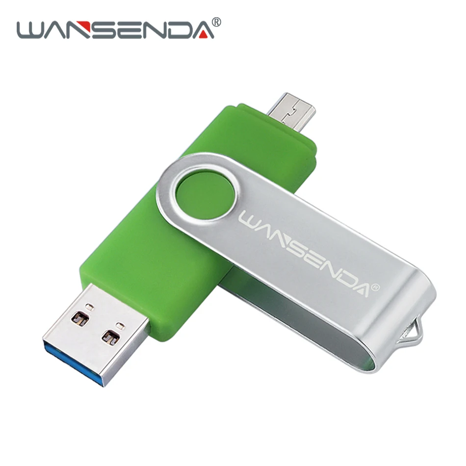 WANSENDA высокоскоростной OTG USB флэш накопитель Usb 3 0 32 Гб 64 128 ГБ 256 Микро флеш палка для