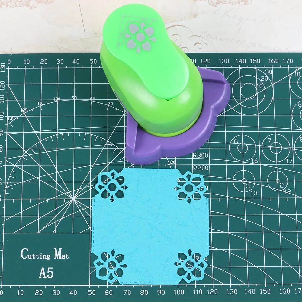 Цветы Край Кружева Дырокол тиснение устройство для Сделай Сам бумага рукоделия