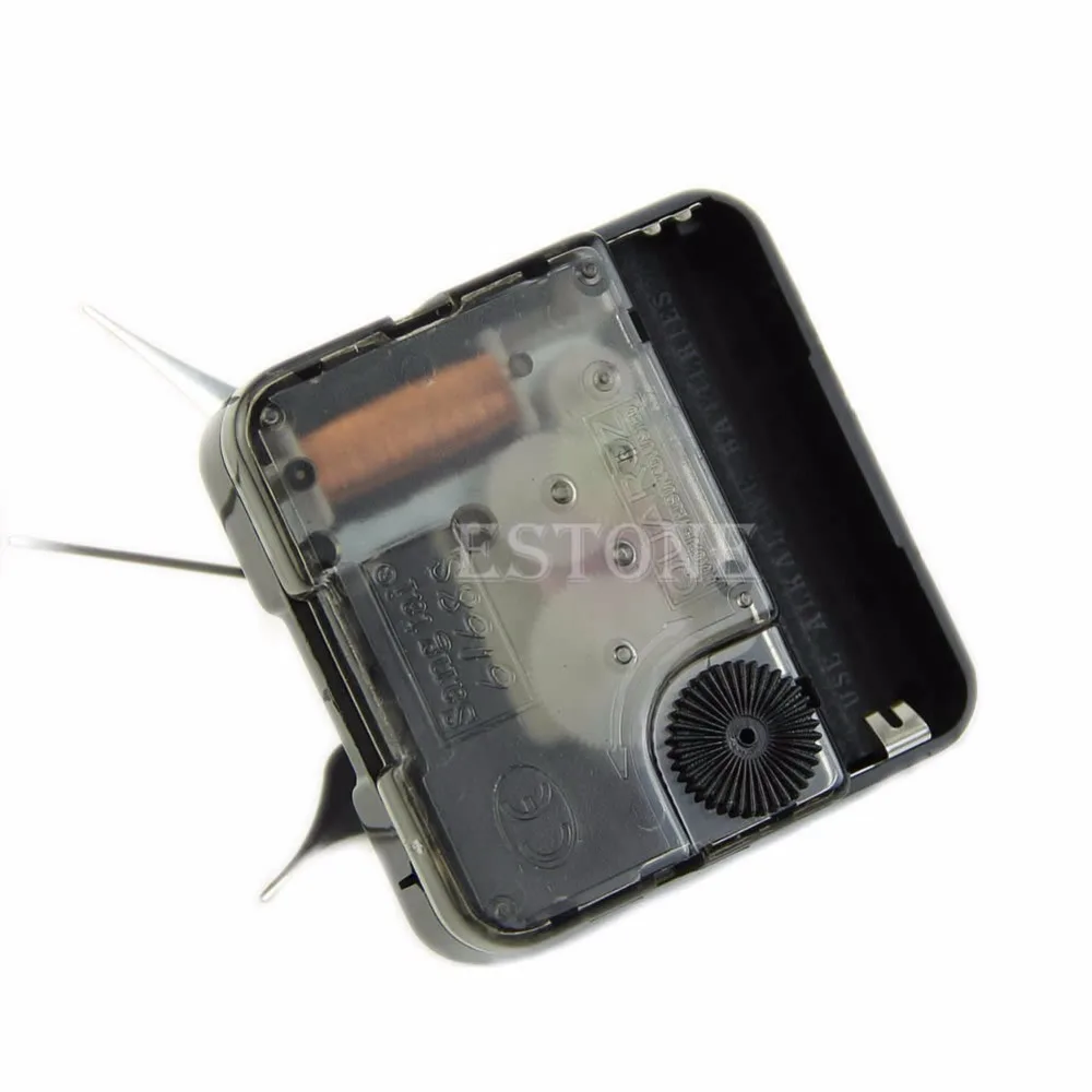 Черный и красный кварцевые настенные часы механизм ремонтный набор инструментов