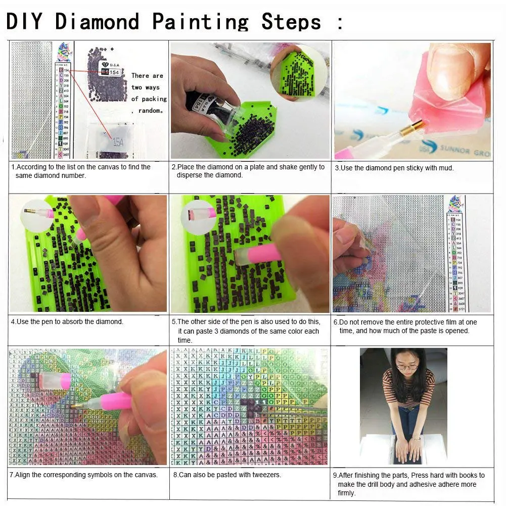 Печать DIY алмазная живопись кот полный области квадратная ручка паста домашний