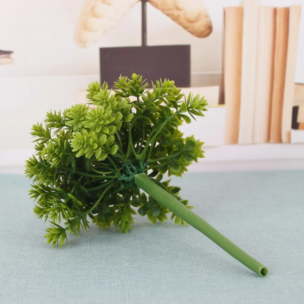 1 Bundle Stamen Artificial Flowers Cheap Simulation Grass Leaf Diy Plastic Flower For Wedding Home Party Garden Decorative | Дом и сад