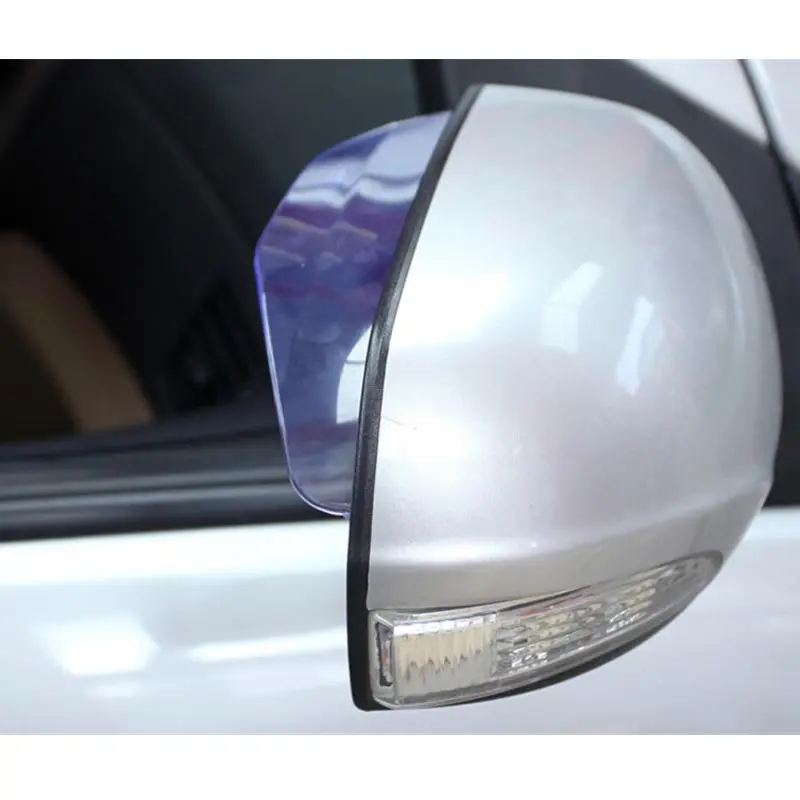 2 шт./пара Универсальные гибкие автомобильные аксессуары из ПВХ на зеркало