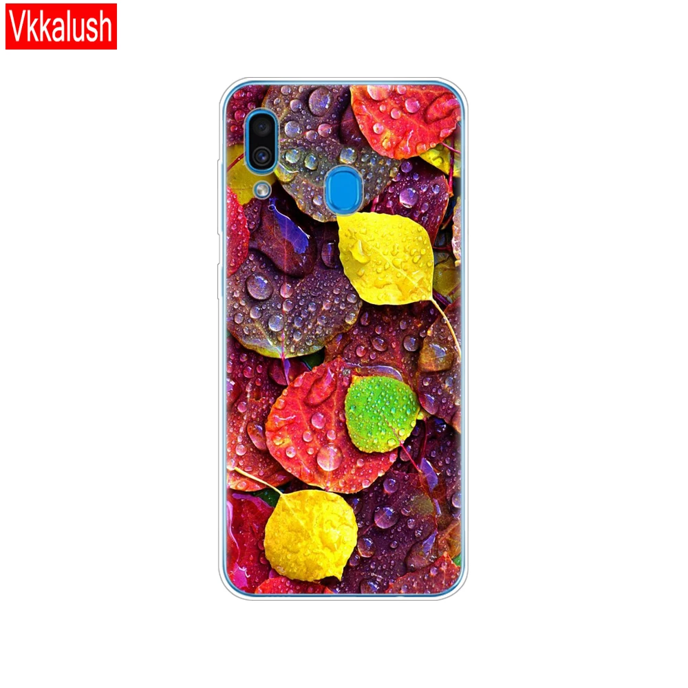 80226 Чехол для samsung Galaxy A20 чехол A20E Силиконовая задняя крышка для samsung A20 A 20 A205F A20E A202F Мягкий противоударный чехол - Цвет: 80226
