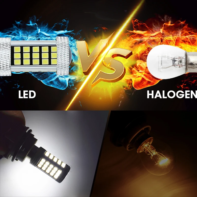 Hlxg 2 шт. P21/5 Вт Bay15d светодиодный 12 V автомобильный 1157 66 SMD 5635 Автомобильные стоп