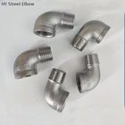 Коленчатый резьбовой фитинг из нержавеющей стали SS304, 90 градусов, женский и мужской DN8, DN10, DN15, DN20, DN25