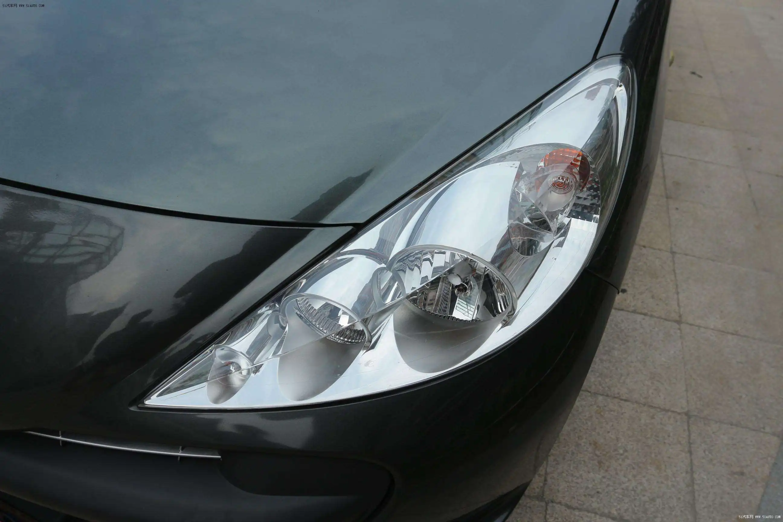 Для peugeot 207 09-13 прозрачный абажур лампа абажур передняя фара корпус абажур крышка 1 шт