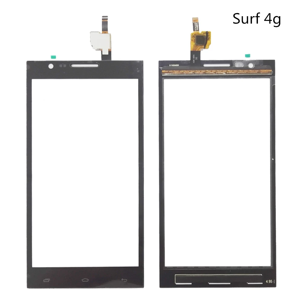 Surf 4g SYRINX с лентой мобильный телефон сенсорный экран для mtc smart surf 2 4g Сенсорная Панель переднее стекло сенсорный экран Объектив дигитайзер сенсор - Цвет: Surf 4g